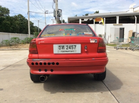 ขายรถโอเปิ้ล แอสตร้า ปี 94 วางเครื่องโตโยต้า 4A-FE 1.6 หัวฉีด เกียร์ออโต้ ติดแก๊ส LPG เพาเวอร์ ภายในเบาะหนัง พวงมาลัยก้านยก เกจ์วัด4ตัว วิทยุCD สีเงา มีริ้วรอยการใช้งาน แม็ก15 หลัง8" รถขับดี พร้อมใช้