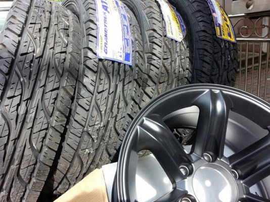 ยางใหม่ 235 x 85 x 16 Japan ยางใหม่ 235 x 85 x 16 Japan