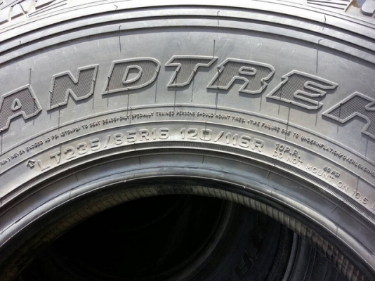 ยางใหม่ 235 x 85 x 16 Japan ยางใหม่ 235 x 85 x 16 Japan