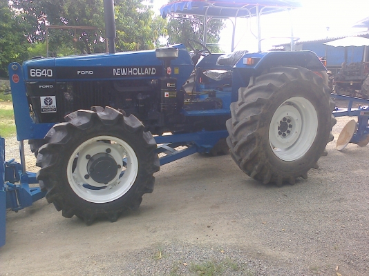 ขายรถไถฟอดร์  6640  คานคาลาโร  ดํันหน้า หาง  3  ไคเฮงหลี  เอกสารอินวอยฃ์