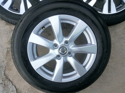 ขายล้อแม็กNISSAN ALMERA VL (รุ่นTOP) พร้อมยางปี13 4 ล้อ