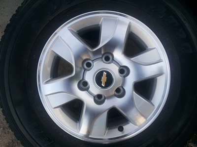ขายล้อแม็กChevrolet trail blazer ขอบ 16 ยาง245/70/16 4 ล้อ