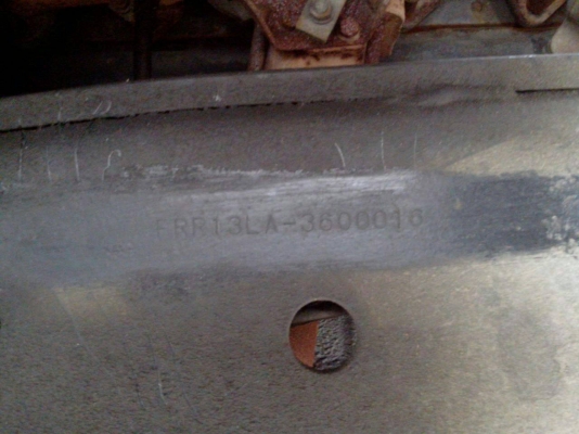 ISUZU  FRR13LA  เครื่อง  175แรง ยาว 6เมตร30 ยาง900