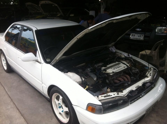 accord ตาเพชร เครื่อง H22A เทคใหญ่ เปิดลั่นๆ ติดแก็ส