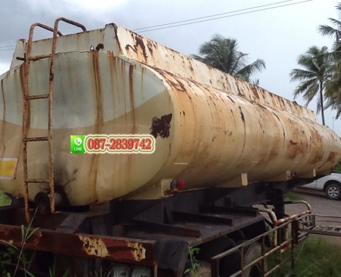 ขายหางเทร์เลอร์บรรทุกนํ้ายางพารา มีเล่มทะเบียน