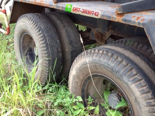 ขายหางเทร์เลอร์บรรทุกนํ้ายางพารา มีเล่มทะเบียน