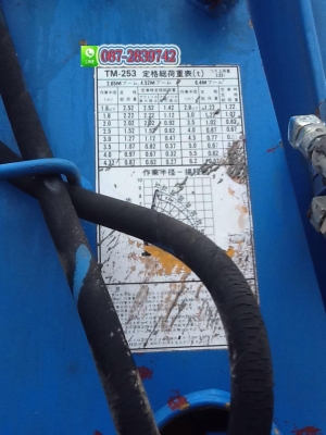 ขายรถบรรทุก 6 ล้อ ติดเครน TADANO 2.5 ตัน