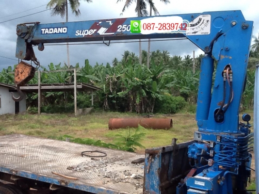 ขายรถบรรทุก 6 ล้อ ติดเครน TADANO 2.5 ตัน