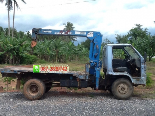 ขายรถบรรทุก 6 ล้อ ติดเครน TADANO 2.5 ตัน