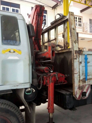 ขายรถ6ล้อติดเครนพับ3ตัน ขับกลับได้เลย