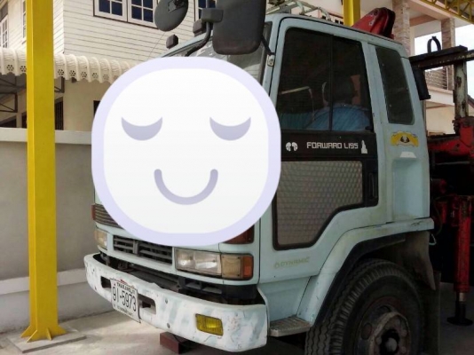 ขายรถ6ล้อติดเครนพับ3ตัน ขับกลับได้เลย