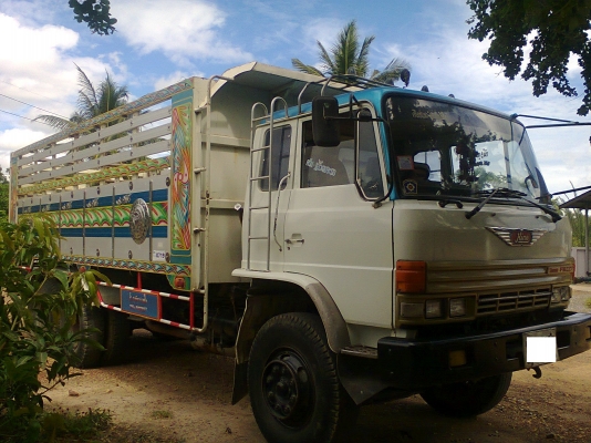 HINO 227 220 แรงม้า 2 เพลาดัมพ์ กระบะอลูมิเนียม