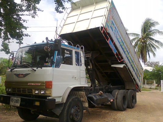 HINO 227 220 แรงม้า 2 เพลาดัมพ์ กระบะอลูมิเนียม