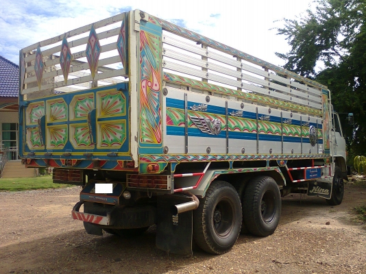 HINO 227 220 แรงม้า 2 เพลาดัมพ์ กระบะอลูมิเนียม