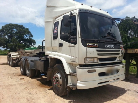 รถอีซูซุ 10 ล้อ หัวลาก  GXZ  270 แรงม้า. ปี 48  ( ขายแม่ , ลูก )  สนใจติดต่อ  081 - 6079515