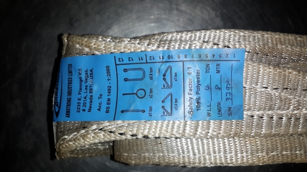 เชือกลาก เชือกยกของ 5 ตัน คับ