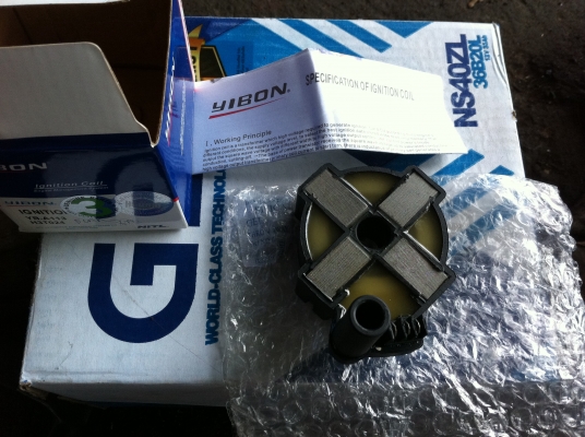 ขายคอยล์จานจ่าย/คอยล์จุดระเบิด 4g13,4g15,E-CAR (ของใหม่)700พร้อมส่ง