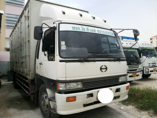 รถบรรทุก HINO  6 ล้อใหญ่ ตู้ 10 บาน ปี2536 ราคา 630,000 บ.
