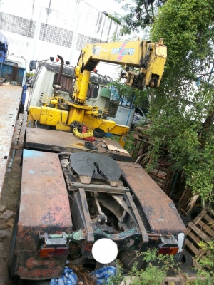 รถบรรทุก หัวลาก HINO รุ่น FM3 พร้อมเครน 5 ตัน ราคา 880,000 บ.