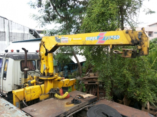 รถบรรทุก หัวลาก HINO รุ่น FM3 พร้อมเครน 5 ตัน ราคา 880,000 บ.