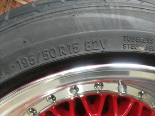 ขายล้อแม็ก BBS พร้อมยาง TOYO ขอบ 15 กว้าง 8 นิ้ว