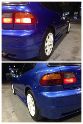 3ประตู D15B Vtec ภายในตัวนอกทั้งคัน รถผู้หญิงใช้งาน