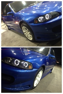 3ประตู D15B Vtec ภายในตัวนอกทั้งคัน รถผู้หญิงใช้งาน