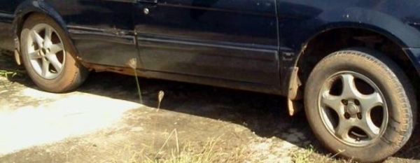 เศษล้อวีโก้ตัวสูง ขอบ 16 พร้อมฝาครอบดุมกลาง