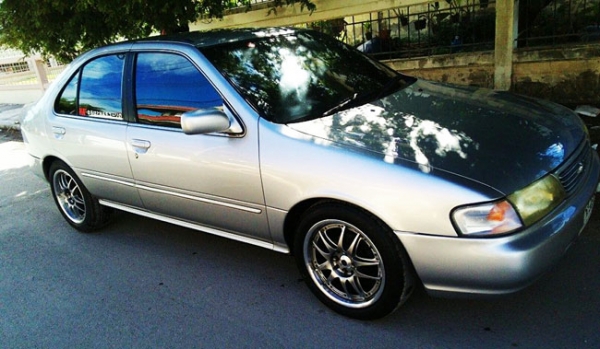 Nissan sunny ปี 96 เกียร์ออโต้ เครื่องดี เกียร์นิ่มนวล ช่วงล่างเงียบ ไม่มีปัญหาความร้อน แอร์หนาว กระจกไฟฟ้า ปรับข้างไฟฟ้า เซ็นทรัลล็อค ภายในสะอาดเรียบร้อย ท่อแต่ง แม็กซ์ lenso 15" เหมาะสำหรับวัยรุ่น ภาษี 58 เอกสารพร้อมโอน บริการส่งทั่วไทย ราคา 79,0 Nissan sunny ปี 96 เกียร์ออโต้ เครื่องดี เกียร์นิ่มนวล ช่วงล่างเงียบ ไม่มีปัญหาความร้อน แอร์หนาว กระจกไฟฟ้า ปรับข้างไฟฟ้า เซ็นทรัลล็อค ภายในสะอาดเรียบร้อย ท่อแต่ง แม็กซ์ lenso 15" เหมาะสำหรับวัยรุ่น ภาษี 58 เอกสารพร้อมโอน บริการส่งทั่วไทย ราคา 79,0
