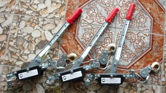 ขายรอกสลิงมือโยกจากญี่ปุ่น Cable hand Power Puller