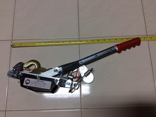 ขายรอกสลิงมือโยกจากญี่ปุ่น Cable hand Power Puller