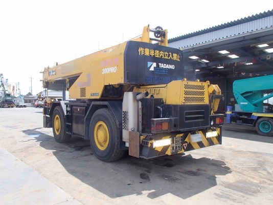 ขายรถเครน Tadano TR 200M4 ขายรถเครน Tadano TR 200M4