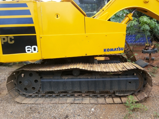 ขายรถขุด-ดัน KOMATSU pc 60 ( 10HT)(มีVDOให้ชม) รถเก่านอก สภาพพร้อมใช้งาน มีเอกสารแจ้งจำหน่าย(เจ้าของขายเอง  ติดต่อโดยตรง  นิวส์ 083-4953407 ,085-8332943,  091-2602677 )