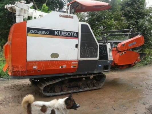 รถเกี่ยว KUBOTA รุ่น DC-68G ปี55 ตีนตะขาบใหม่ 2 เส้น รถเกี่ยว KUBOTA รุ่น DC-68G ปี55 ตีนตะขาบใหม่ 2 เส้น