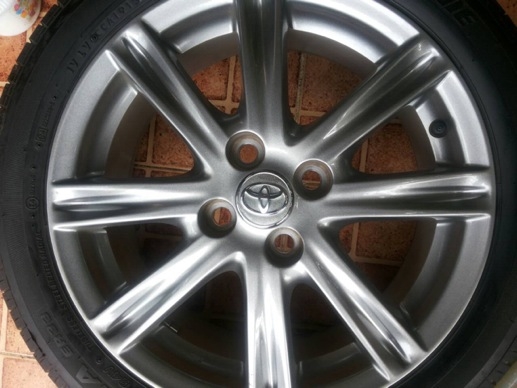 ขายล้อแม็ก TOYOTA VIOS ตัวท๊อปพร้องยางขอบ 16 สภาพใหม่ๆ