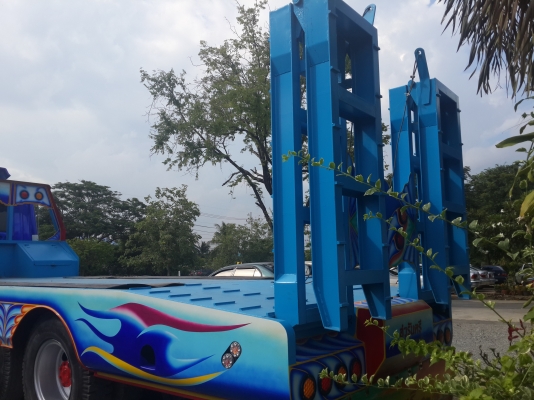 ขายรถเทรลเลอร์ 10 ล้อ MITSUBISHI FUSO TD 2 เพลา บรรทุกรถเกี่ยวข้าว เครื่อง 6D16 = 195 แรงม้า เกียร์10 สปีด (รถอยู่สุพรรณบุรี)