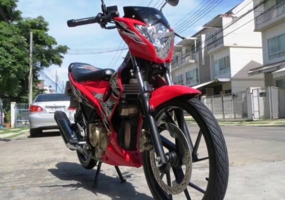 คันใหม่ 9 เดือน Suzuki Raider R150 สปอร์ตในตำนาน เดิมแท้ดี ไม่มีบิวด์