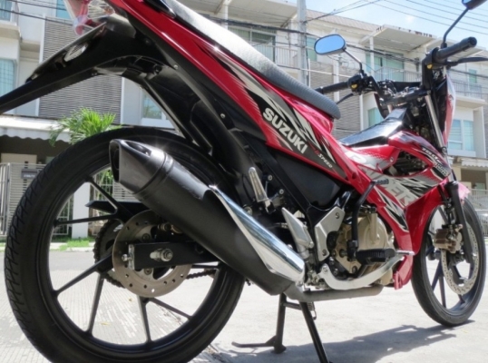 คันใหม่ 9 เดือน Suzuki Raider R150 สปอร์ตในตำนาน เดิมแท้ดี ไม่มีบิวด์