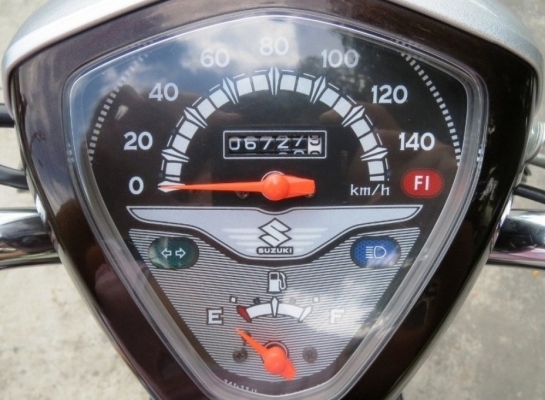 2013 Suzuki  Let&rsquo;s  ตัว Top หัวฉีดยอดประหยัด เดิมดี ไม่มีบิวด์