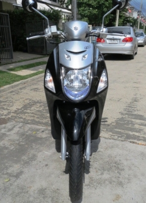 2013 Suzuki  Let&rsquo;s  ตัว Top หัวฉีดยอดประหยัด เดิมดี ไม่มีบิวด์