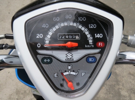 4 เดือน Suzuki  Let&rsquo;s  หัวฉีดยอดประหยัด เดิมดี ไม่มีบิวด์