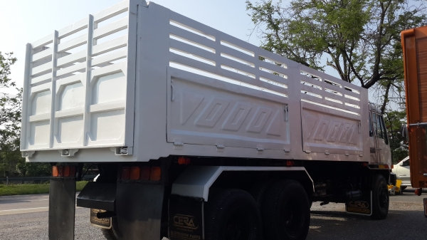 ขายรถบรรทุก 10 ล้อดั๊พม์ ยี่ห้อ MITSUBISHI รุ่น FUSO 527 เทอร์โบ TF