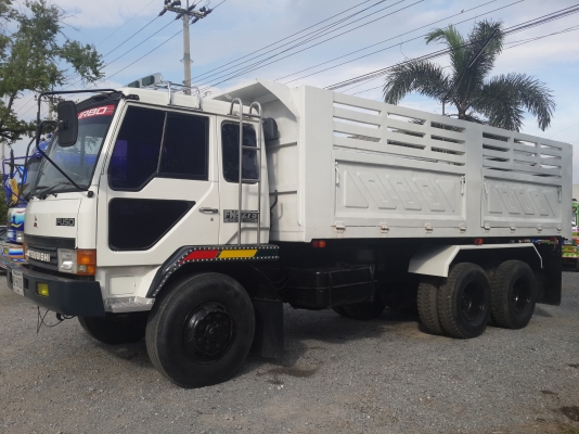 ขายรถบรรทุก 10 ล้อดั๊พม์ ยี่ห้อ MITSUBISHI รุ่น FUSO 527 เทอร์โบ TF