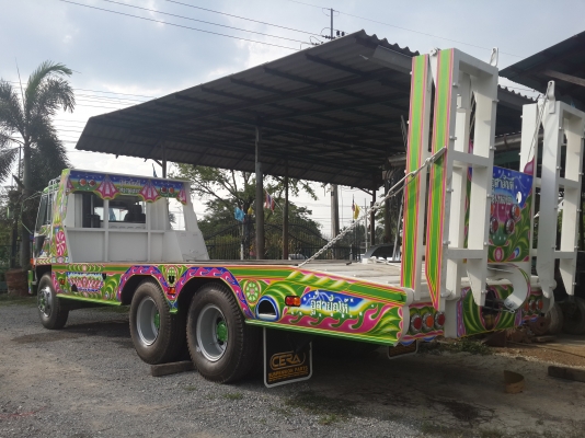 ขายรถเทรลเลอร์ 10 ล้อ มิตซูบิชิ รถ 2 เพลา บรรทุกรถเกี่ยวข้าว ขายรถเทรลเลอร์ 10 ล้อ มิตซูบิชิ รถ 2 เพลา บรรทุกรถเกี่ยวข้าว