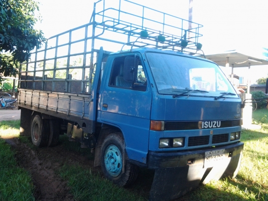 ISUZU NPR59LU5FM ห้างแท้ปี38 เสี่ยสั่งลุย 115แรง สีเดิมบาง ภาษีเต็ม พร้อมคอกเหล็กแป็บอย่างงาม