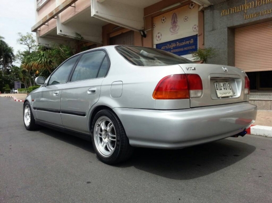ขายCIVIC EKเครื่องVTEC  ตัวTOP ABS 97 เจ้าของขายเอง ล้อENKAI15 ท่อJS ค้ำเสาC