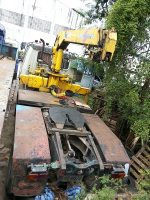 ขายรถ10ล้อหัวลาก2เพลา HINO3M  เครื่องดี แน่น คัสชีส์สวย หัวบางเดิม  ภายในโอเคครับ