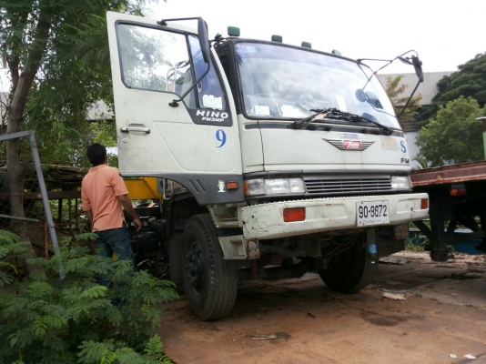 ขายรถ10ล้อหัวลาก2เพลา HINO3M  เครื่องดี แน่น คัสชีส์สวย หัวบางเดิม  ภายในโอเคครับ