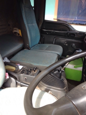 ขายรถบรรทุกพ่วง ISUZU เครื่อง 320 แรง ปี 50 กระบะไม่ดัมพ์สามมิตร ทะเบียนพร้อม