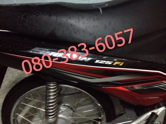 ขายซูซูกิ โชกัน(SHOGUN 125FI) สีดำแดง สภาพใหม่เอี่ยมราคาถูก
